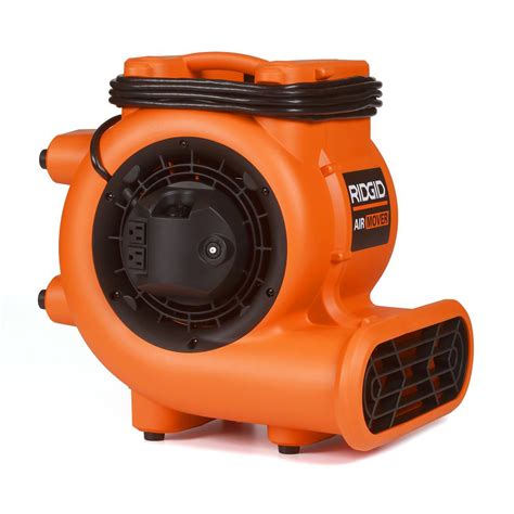 RIDGID 1625 CFM Blower Fan Air Mover with Daisy Chain-AM2287 - The Home Depot