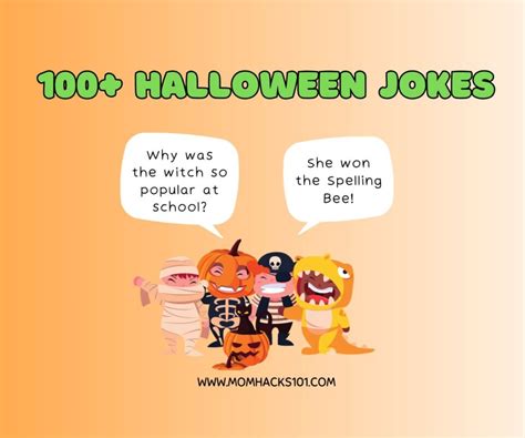 100+ Best Halloween Jokes For Kids: Funny Puns & Dad Jokes - Mom Hacks 101