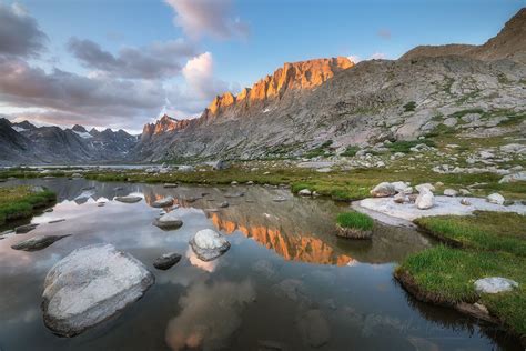 Titcomb Basin Wind River Range Wyoming - Alan Crowe Photography