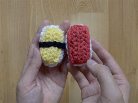 Sushi Crochet Pattern - Amigurumi Food - Ami Amour