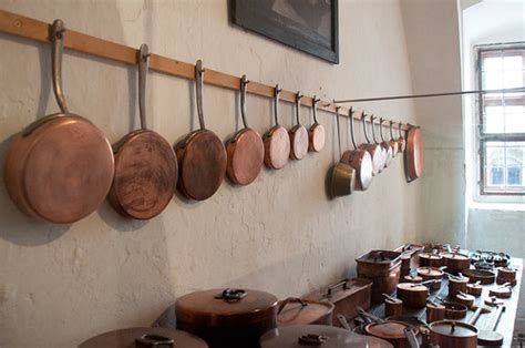 Copper Cookware | In the Kitchen of Borg Forchtenstein | deejayqueue | Flickr