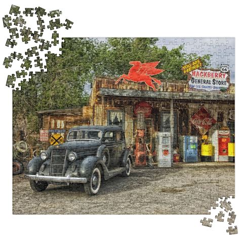 Jigsaw Puzzles of Classic Cars 252 Pcs & 520 Pcs Vintage Cars Puzzle ...