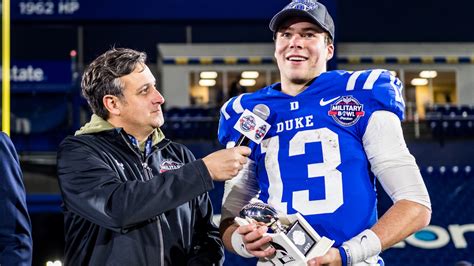 Riley Leonard, the Duke Quarterback, Was Denied an Extension on Homework by the Professor ...