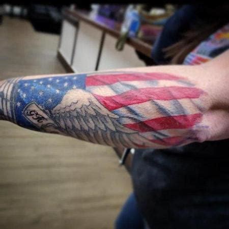 Flag by Tabitha Haley (PORTLAND): TattooNOW