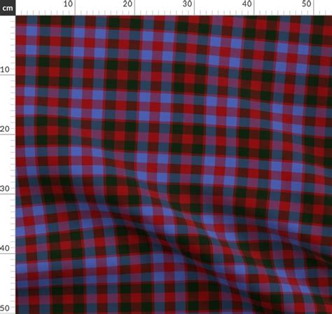 Gow or MacGowan tartan, 4" ancient - Spoonflower