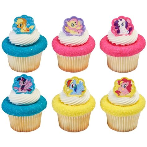 My Little Pony Cutie Beauty Cupcake Rings (12ct) - Walmart.com