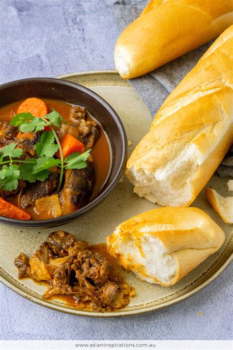 Bo Kho with Bread | Asian Inspirations | Recipe | Vietnamese food traditional, Stew recipes ...