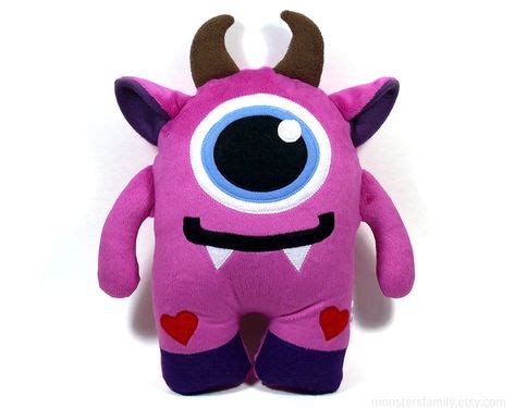 Cute Stuffed Monster Plush Toy Stuffed Animal Monster Birthday Easter Gift For Kids Monster ...