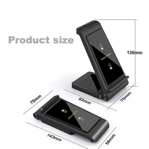 30W Wireless Charger Dock Fast Charging Stand For iPhone 15 Pro 14 ...