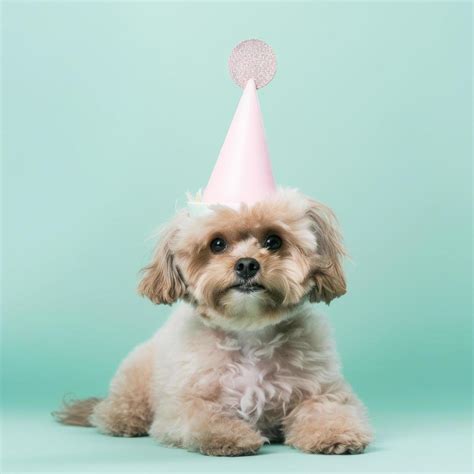 Cute funny birthday dog. Illustration 22778767 Stock Photo at Vecteezy