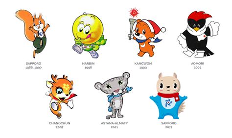 Mascots for Asian Games – L E E L E N G H U A T