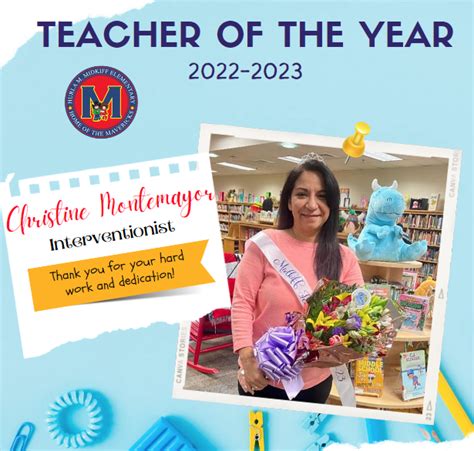 Midkiff's Teacher of the Year 2022-2023 | Midkiff Elementary School