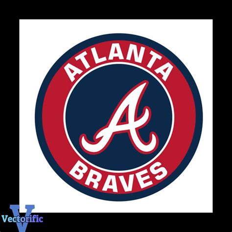 Atlanta Braves Circle Logo svg, mlb svg, eps, dxf, png, digi - Inspire ...