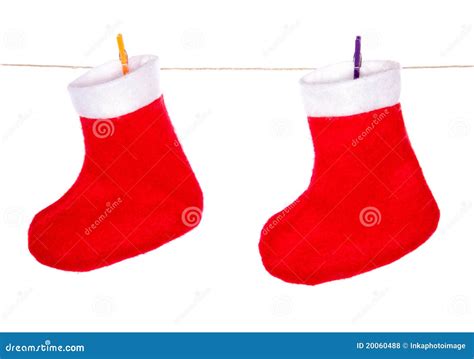 Red Santa Claus Christmas Boots Stock Photo - Image of shoe, background ...