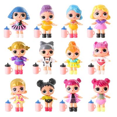 Qoo10 - 12styles LOL dolls kids LOL Doll Dress Up Baby Dolls serie Toys For Gi... : Toys