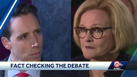 Fact-checking the Josh Hawley, Claire McCaskill Senate debate