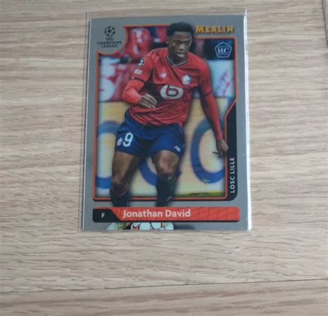 JONATHAN DAVID ROOKIE (LOSC Lille) - 2021/22 Topps Merlin Chrome RC ...