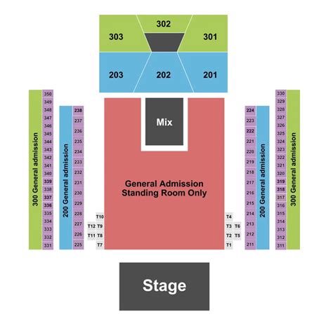 Seating Chart | 713 Music Hall | Houston, Texas