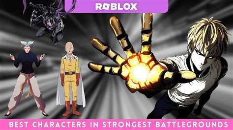 5 best characters in Roblox Strongest Battlegrounds