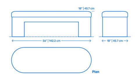 Axiom Bench Dimensions & Drawings | Dimensions.com