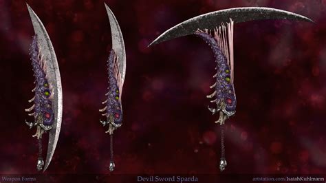 Sparda Sword Scythe - Mundopiagarcia