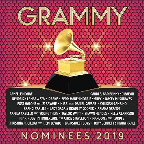 Recording Academy Reveals 2019 GRAMMY Nominees Album Track - The Power Player Lifestyle ...