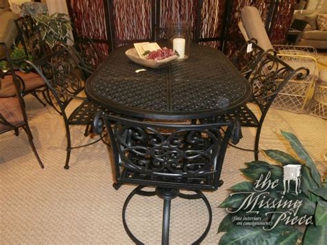 Frontgate patio dining table with six chairs from their Orleans ...