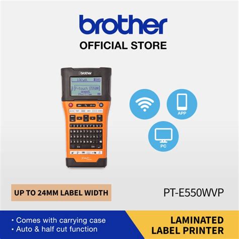 Brother PT-E550WVP Label Printer | Shopee Singapore