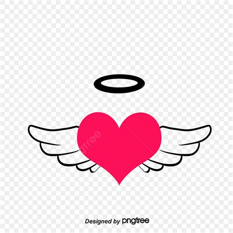 Alas Corazones PNG ,dibujos Clipart De Corazón, Vector De Alas, Dibujos Animados PNG y PSD para ...