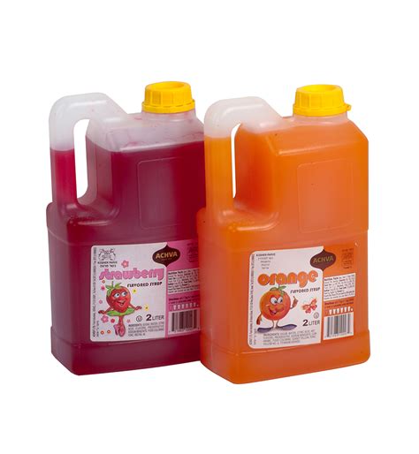 SWEET SYRUP IN DIFFERENT FLAVORS - 4 Liters - Halva