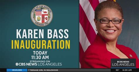 Karen Bass set to be sworn in as LA's 43rd mayor in historic ...