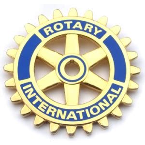 Blue Rotary International Pins