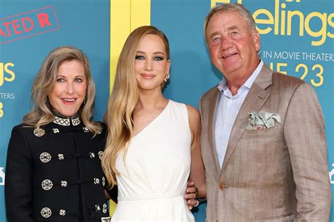 Jennifer Lawrence Supported by Parents at 'No Hard Feelings' Premiere