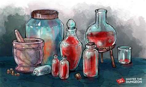 How to Craft Healing Potions in DnD 5e - Master The Dungeon