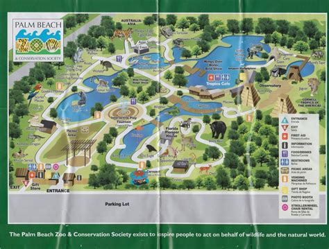 Map Of Jacksonville Zoo And Travel Information | Download Free Map - Zoos In Florida Map ...