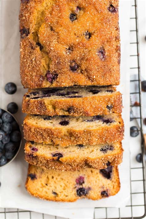 Blueberry Bread | Easy, Moist, and Healthy Recipe