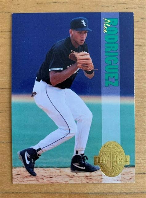 1993 CLASSIC FOUR SPORT ALEX RODRIGUEZ ROOKIE CARD RC #260 Baseball Card MINT #NewYorkYankees ...