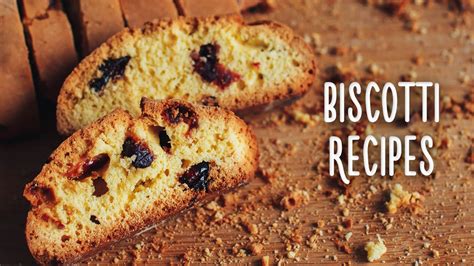 Italian biscuits recipes biscotti. How to make biscotti. - Italian Food