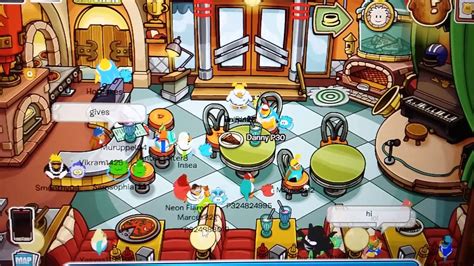 CLUB PENGUIN: Funny Moments 2: Role Play in the Pizza Parlor.... again! - YouTube