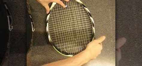 How to Diagnose the broken strings on your tennis racket « Tennis :: WonderHowTo