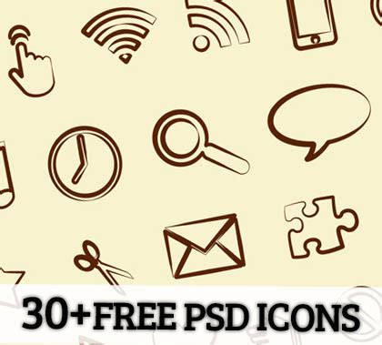 free-psd-icons-set-medium | Web Design, Free Fonts, Photoshop ...