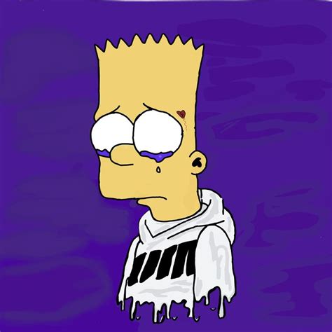 DRIP ART | Simpsons drawings, Bart simpson drawing, Bart simpson art