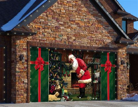 garage door decorating - Google Search | Christmas door decorations ...