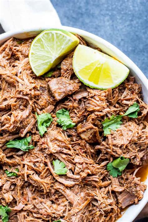 Crockpot Mexican Beef Barbacoa Recipe - Erhardts Eat