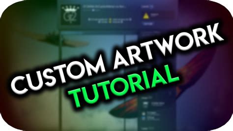 CUSTOM STEAM PROFILE ARTWORK GUIDE! 2017 - YouTube