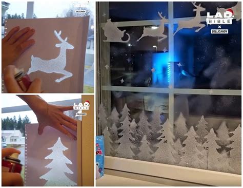 Simple Snow Spray Ideas for your Christmas Windows!