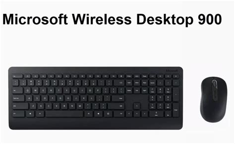 Microsoft Wireless Desktop 900 (wireless keyboard and mouse), Computers ...