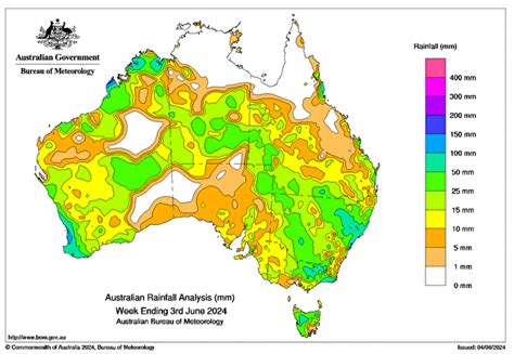 Weekly rainfall update + rainfall outlook 5 June 2024 - Grain Central