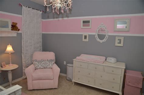 Baby Room - Pink & Grey | Quarto de bb simples, Decoração quarto de ...