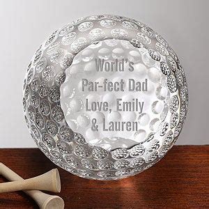 Personalized Golf Gifts - Engrave Crystal Golf Ball